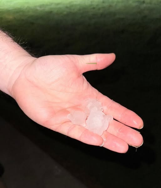 Hail Confirmed in Central Texas - Storm Update